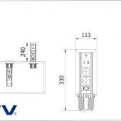 slika EL. UTIČNICA CAMINO CRNA EL. UTIČNICA CAMINO CRNA
