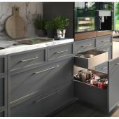 slika FIOKA AXIS PRO L-500 H=120MM - "SREDNJA" - ANTRACIT FIOKA AXIS PRO L-500 H=120MM - "SREDNJA" - ANTRACIT