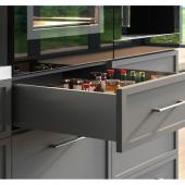 slika FIOKA AXIS PRO L-500 H=120MM - "SREDNJA" - ANTRACIT FIOKA AXIS PRO L-500 H=120MM - "SREDNJA" - ANTRACIT