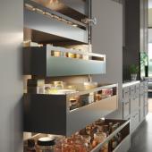 slika FIOKA AXIS PRO L-500 H=120MM - "SREDNJA" - ANTRACIT FIOKA AXIS PRO L-500 H=120MM - "SREDNJA" - ANTRACIT