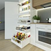 slika FIOKA AXIS PRO L-450 H=168MM - "VISOKA" - BELA FIOKA AXIS PRO L-450 H=168MM - "VISOKA" - BELA