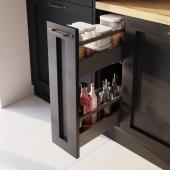 slika FIOKA AXIS PRO L-450 H=86MM - "NISKA" - ANTRACIT FIOKA AXIS PRO L-450 H=86MM - "NISKA" - ANTRACIT