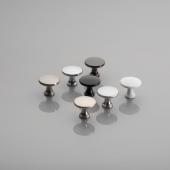 slika RUČICA DUGME UDINE INOX RUČICA DUGME UDINE INOX