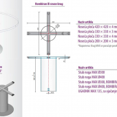 slika STUB NOGA MAX Ø300, BOMBIRAN STUB NOGA MAX Ø300, BOMBIRAN