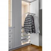 slika GARDEROBNI LIFT 8 kg 60-83 BELI RAM I BOČNI PVC POKLOPCI GARDEROBNI LIFT 8 kg 60-83 BELI RAM I BOČNI PVC POKLOPCI