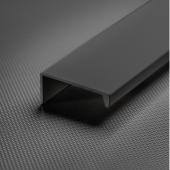 slika RUČICA HEXI 3500mm CRNA MAT RUČICA HEXI 3500mm CRNA MAT