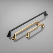 slika RUČICA FABRICIO L-192 CRNA MAT RUČICA FABRICIO L-192 CRNA MAT