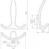 slika VEŠALICA E18 ALU VEŠALICA E18 ALU