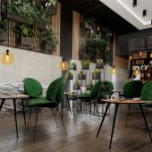 NOGA ZA STO X-LINE 40X870-CRNA