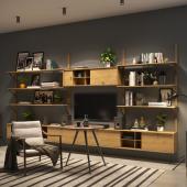 NOGA ZA STO X-LINE 40X870-CRNA