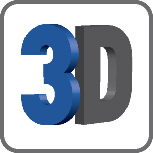 3D FIOKA AXIS PRO L-450 H=86MM - "NISKA" - ANTRACIT - 3D