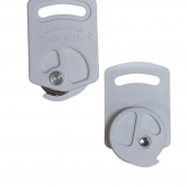 DONJI LEŽAJ ZA LAKA KLIZNA VRATA - BELI