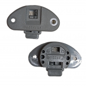 GORNJI LEŽAJ ZA LAKA KLIZNA VRATA - SIVI