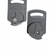 DONJI LEŽAJ ZA LAKA KLIZNA VRATA - SIVI