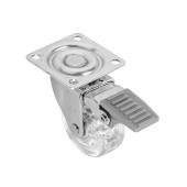 TOČKIĆ SILIKONSKI Ø50 ROTIRAJUĆI PROVIDNI SA KOČNICOM