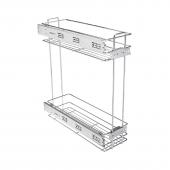 ŽIČANI ELEMENT "GTV" 20 cm (TELESK.KLIZAČ SA USPORIVAČEM) - HROM