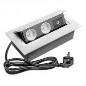 TELEBLOK - 2xUSB BELI