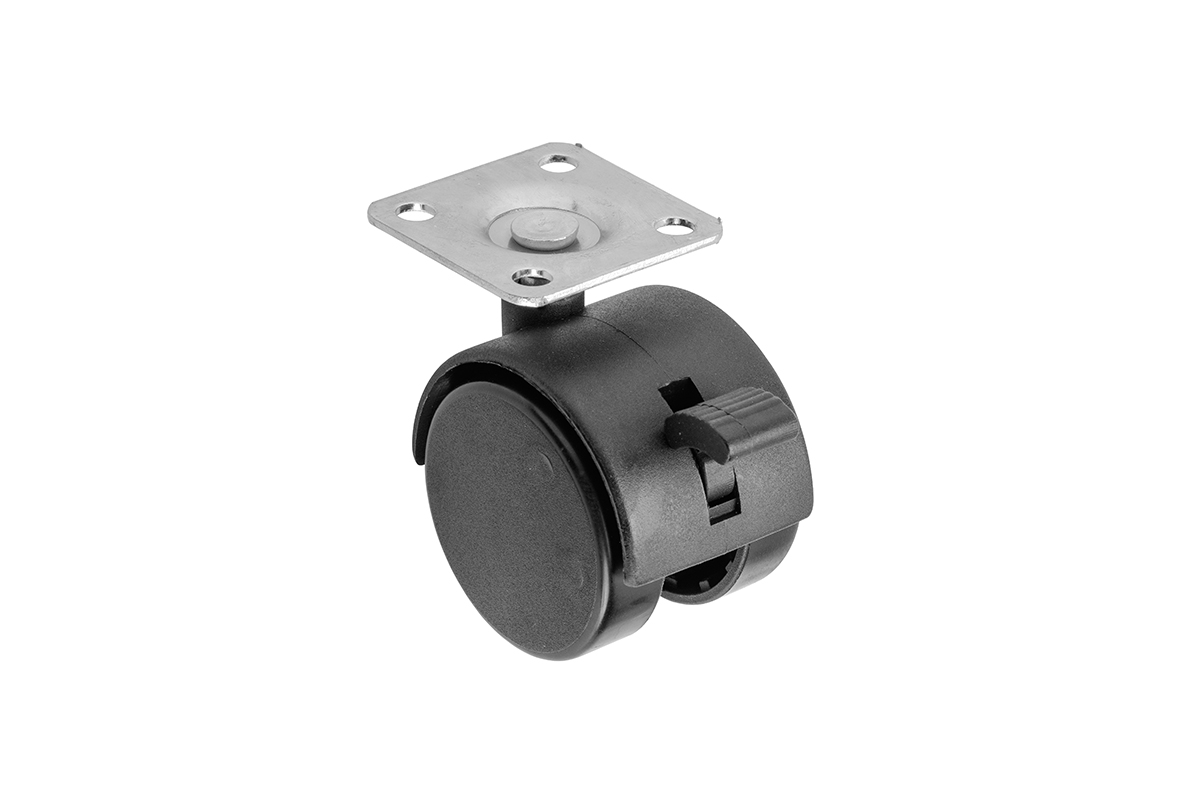 GTV TOČKIĆ PVC Ø50 CRNI SA KOČNICOM